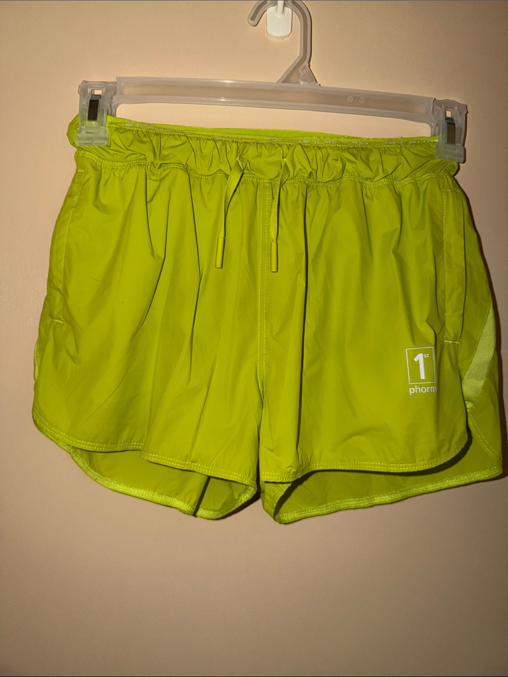 1st Phorm Women's Lime Athletic Running Shorts